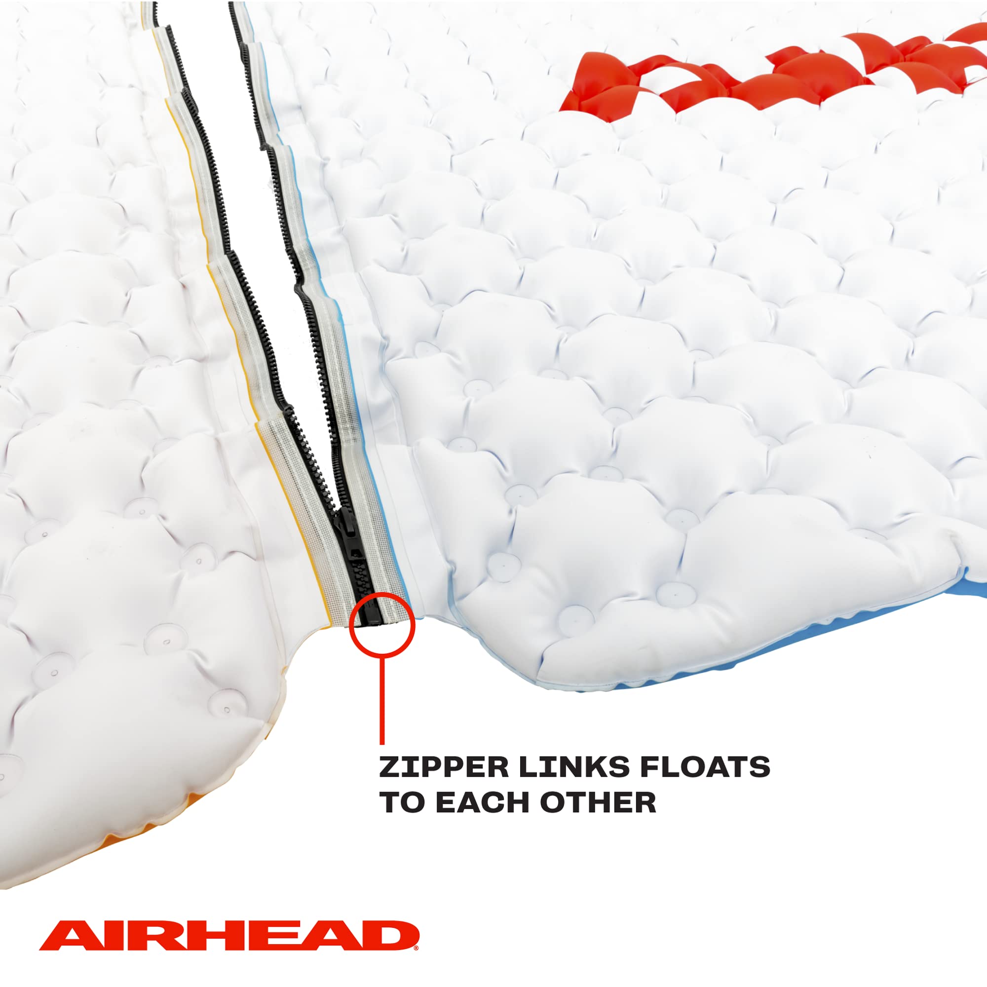 Airhead Air Island, Inflatable Large Lake Float, Multiple Colors Available - Image 4