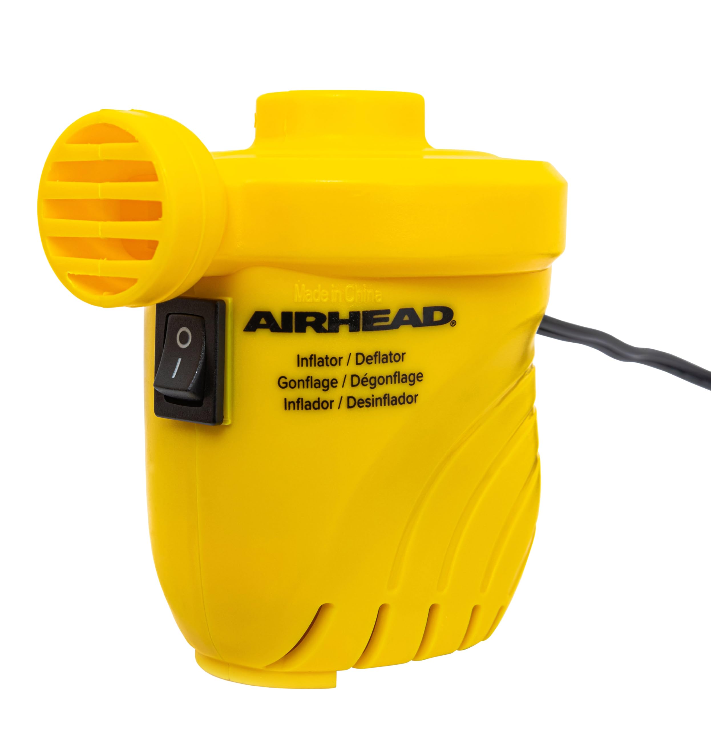 AIRHEAD Air Pump, 12v, AHP-12H, Yellow and Black - Image 4