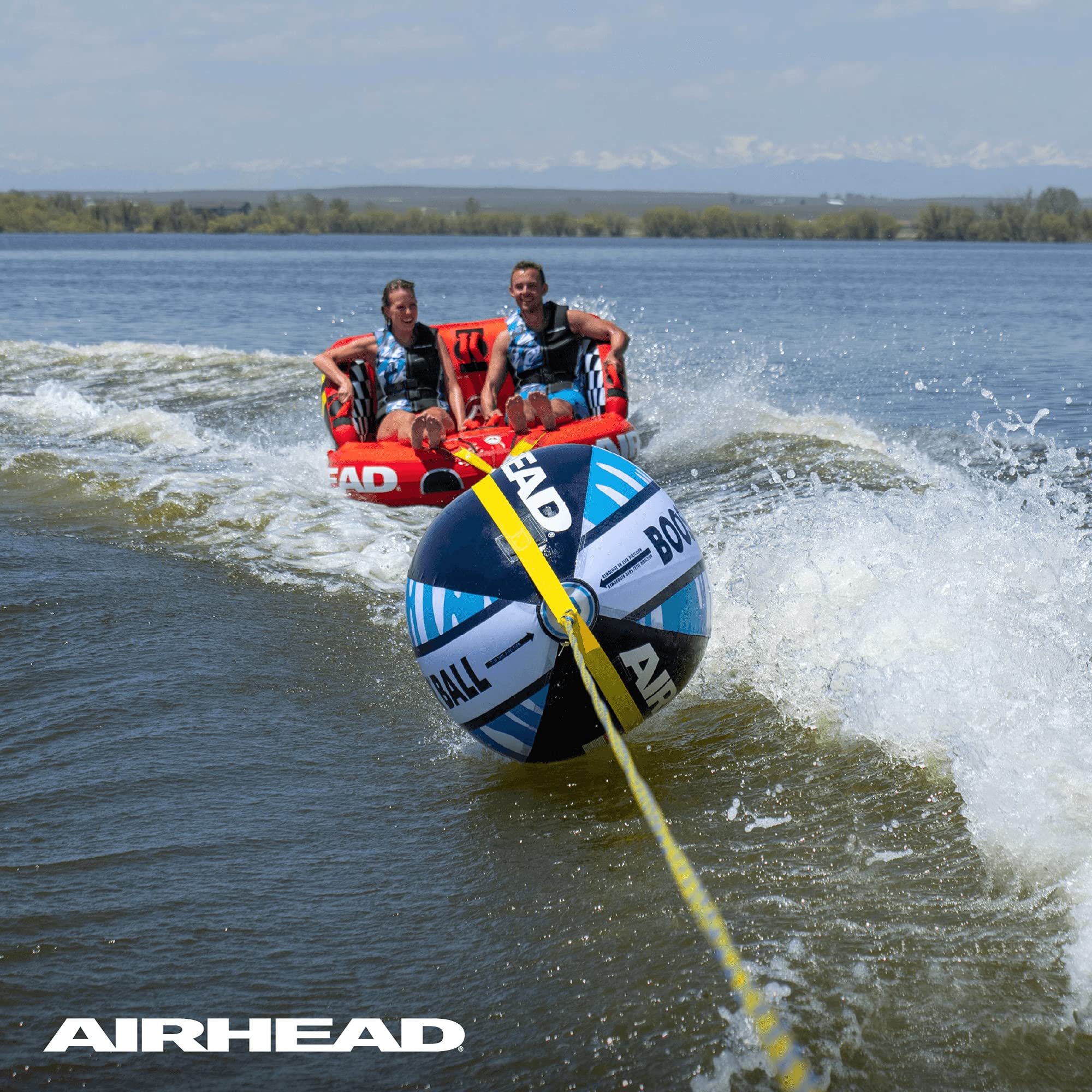 Airhead Booster Ball - Towable Tube Rope Performance Ball - Works for Boating, Water-Skiing, Wakeboarding, and More - Boating and Water Sports - Image 6