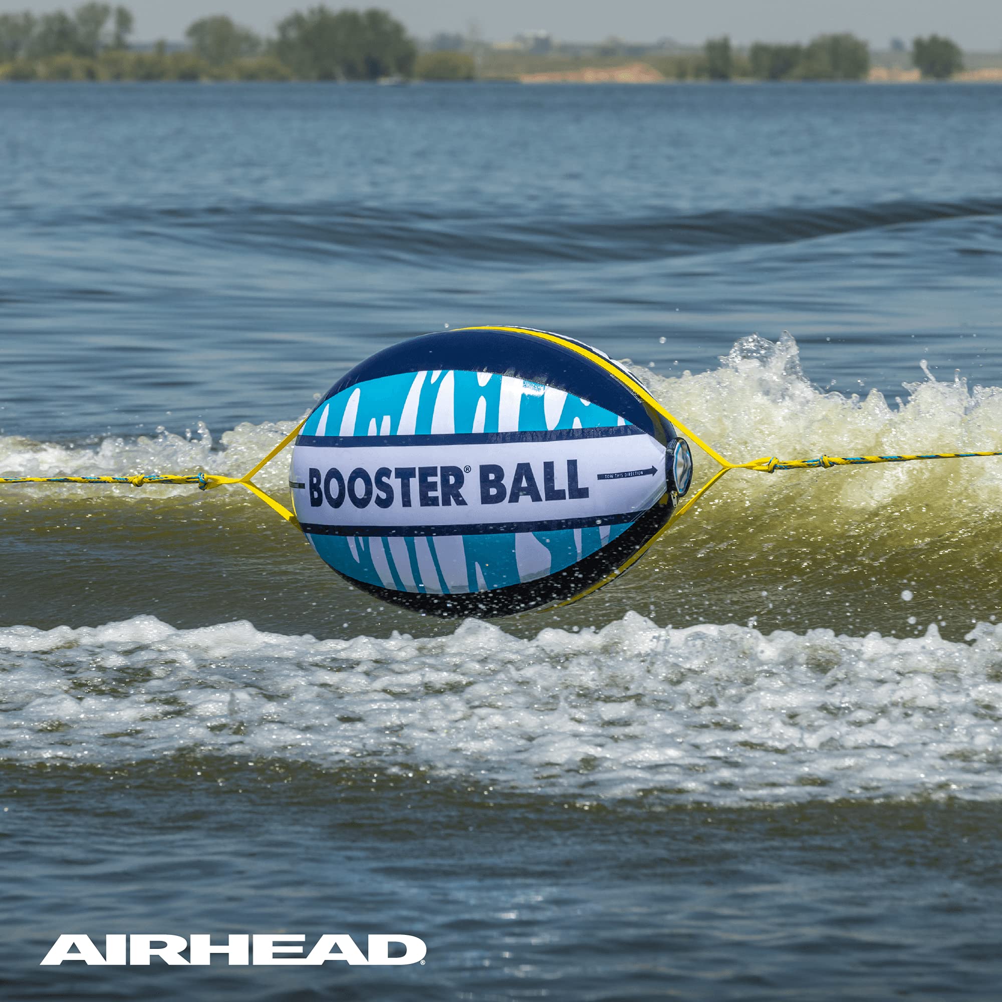 Airhead Booster Ball - Towable Tube Rope Performance Ball - Works for Boating, Water-Skiing, Wakeboarding, and More - Boating and Water Sports - Image 7