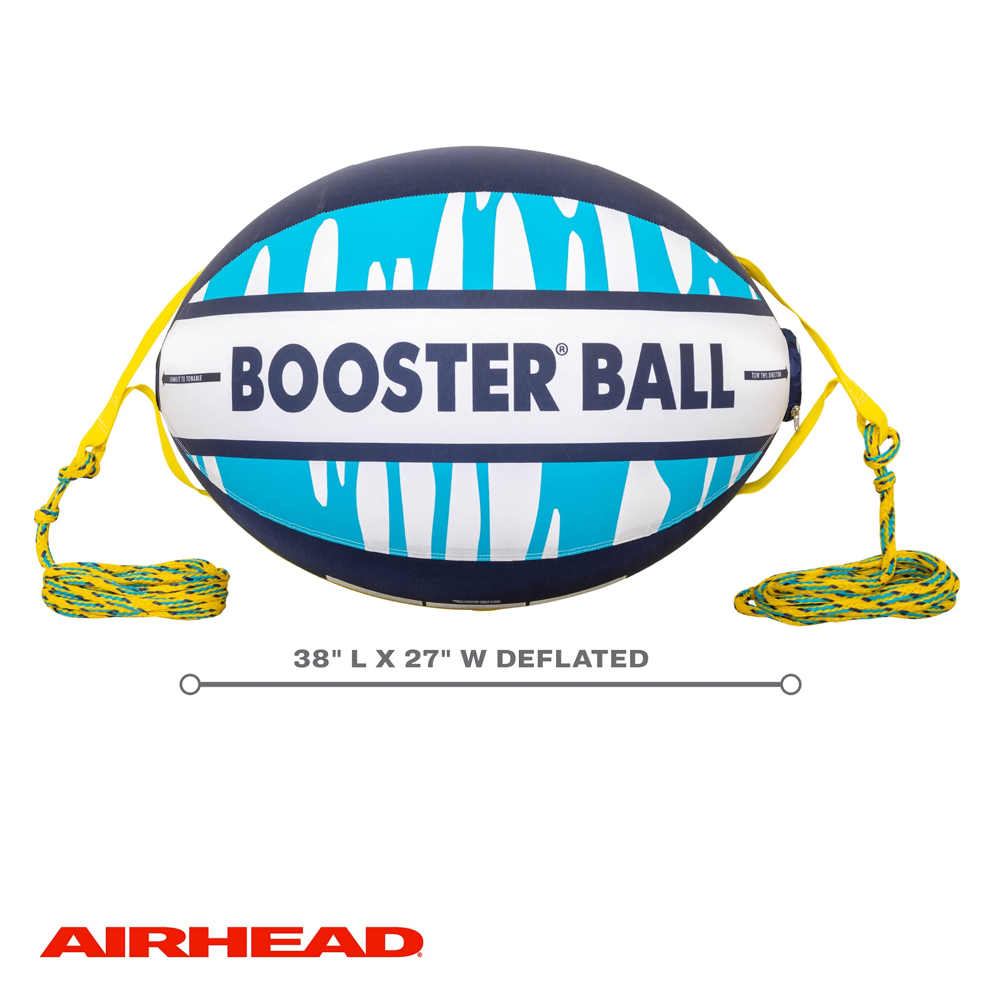 Airhead Booster Ball - Towable Tube Rope Performance Ball - Works for Boating, Water-Skiing, Wakeboarding, and More - Boating and Water Sports - Image 8