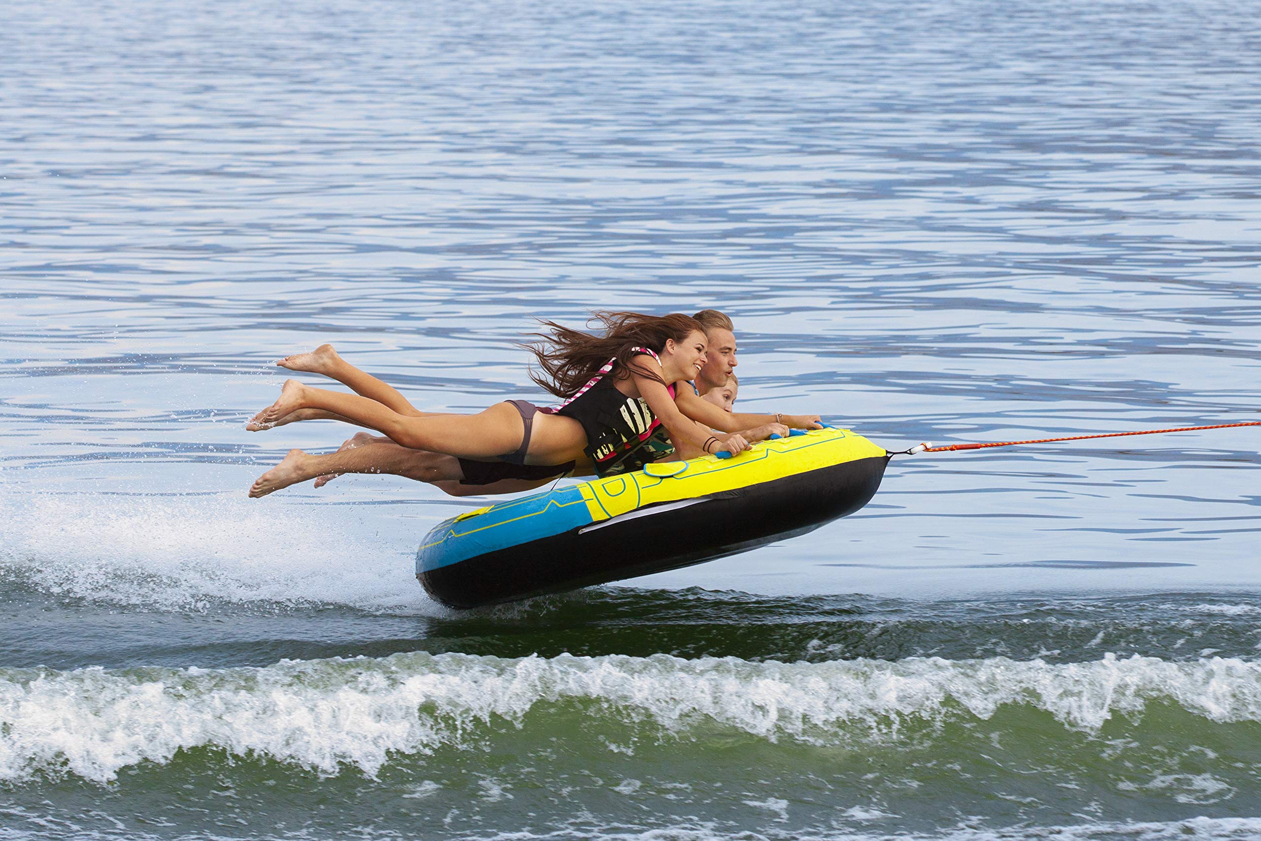 Airhead Comfort Shell, Towable Tube for Boating, 1-4 Riders, Multiple Sizes - Image 5