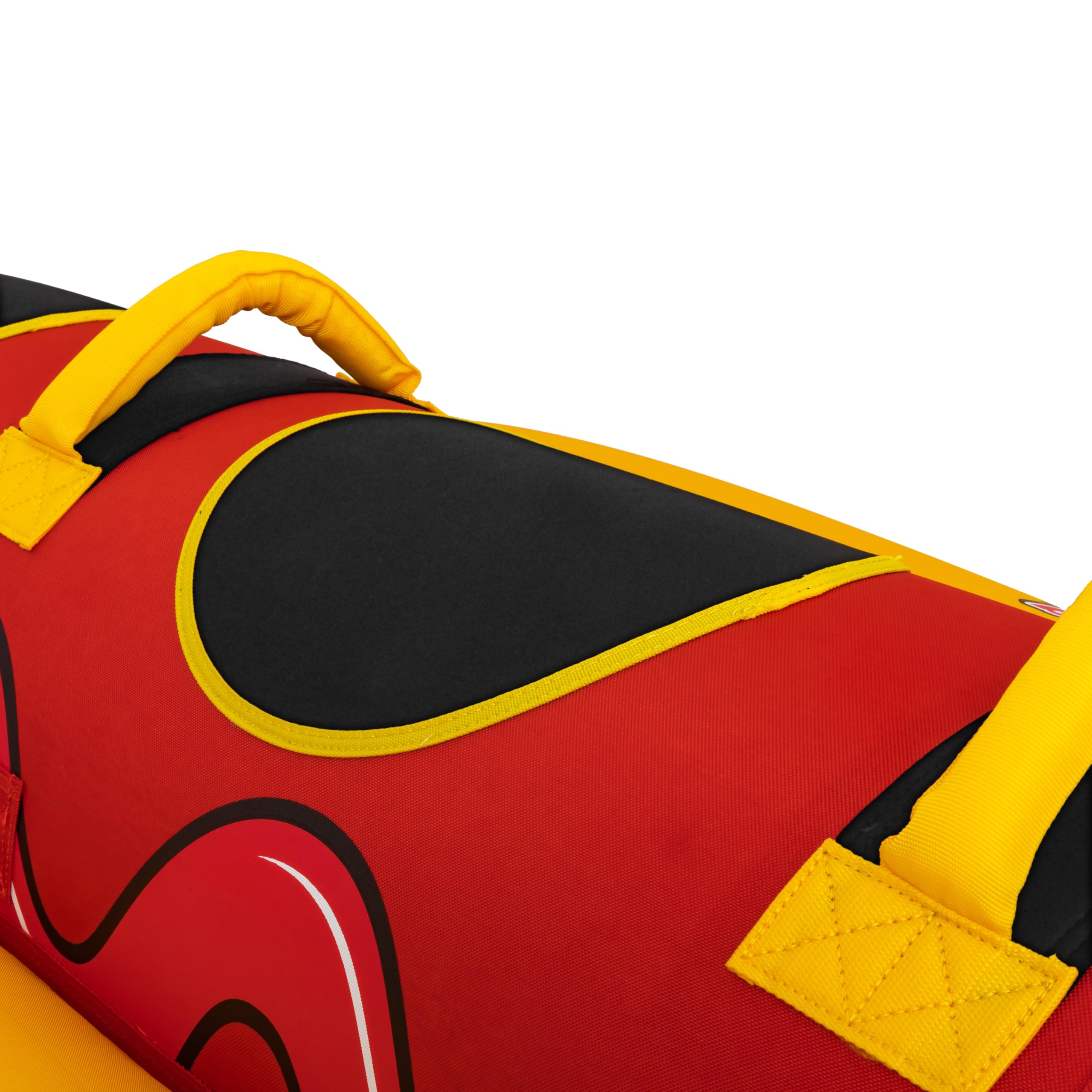 Airhead Double Dog Towable 1-2 Rider Tube for Boating and Water Sports, Double-Stitched Full Nylon Cover, EVA Padding & Padded Handles for Comfort - Image 3