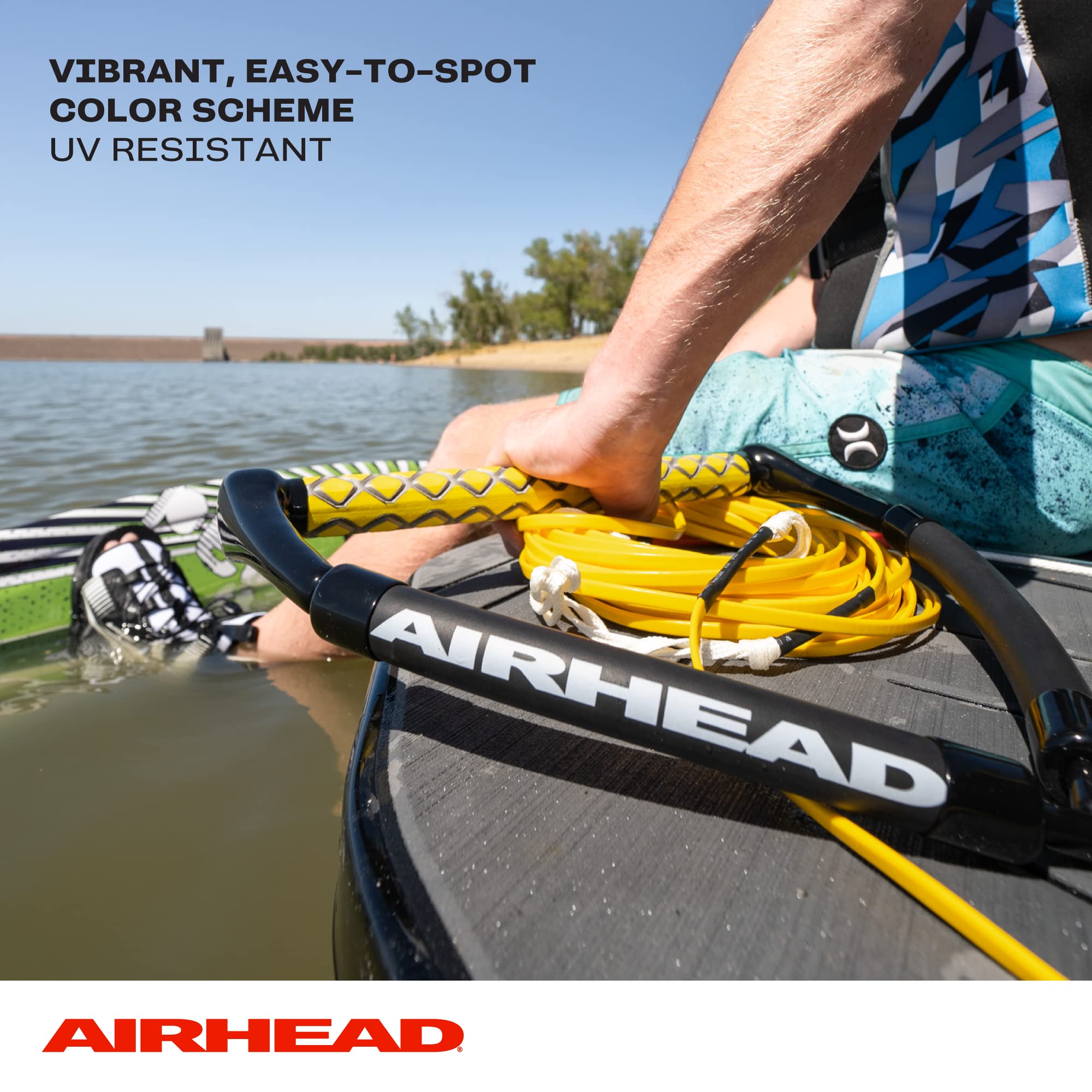 AIRHEAD Dyneema Flat Line Wakeboard Rope, 4 Sections, 70-Feet, Multiple Colors Available - Image 5