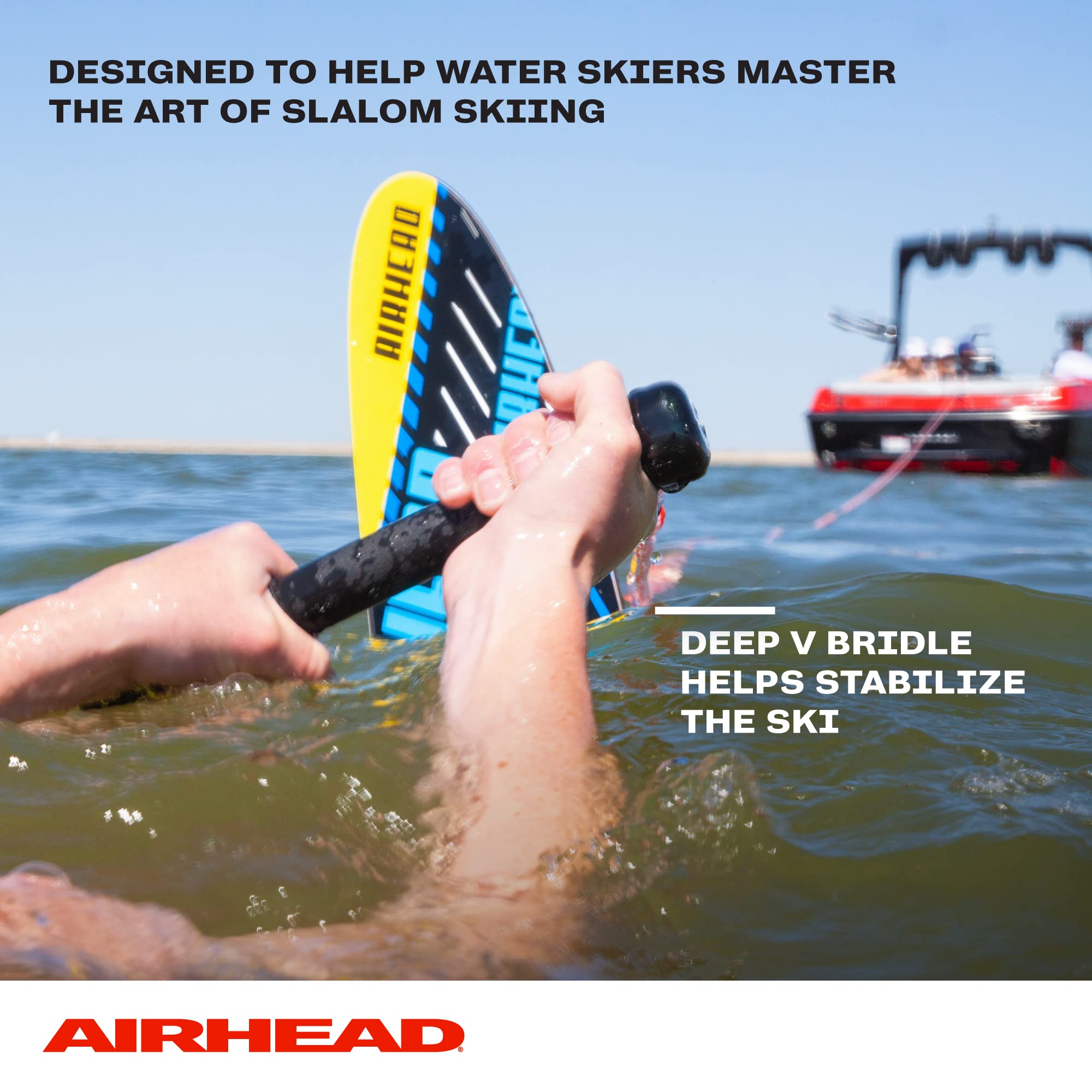 Airhead Ez Up Slalom Training Rope, Water Ski Rope for Learning, 1 Section, 75-Feet - Image 3