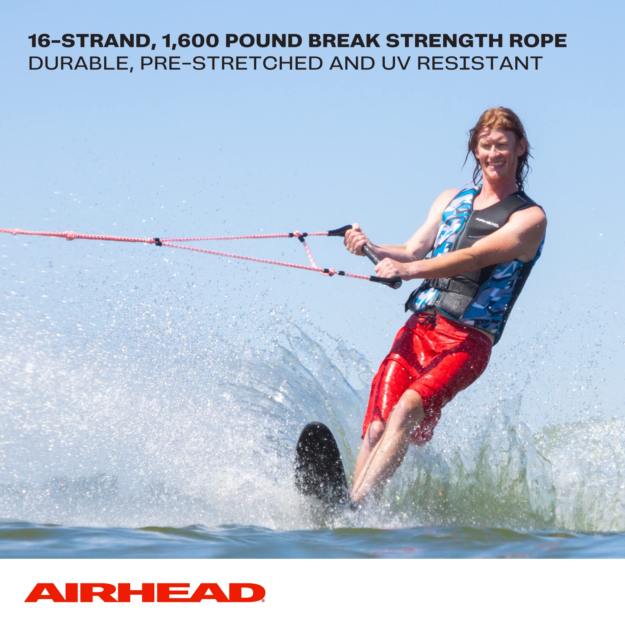 Airhead Ez Up Slalom Training Rope, Water Ski Rope for Learning, 1 Section, 75-Feet - Image 5