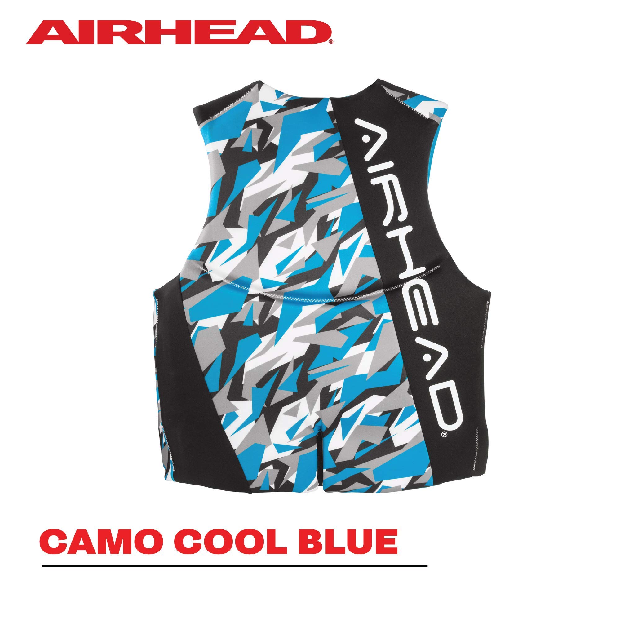 AIRHEAD Men's Camo Cool Neolite Kwik-Dry Life Jacket, Coast Guard Approved - Image 3
