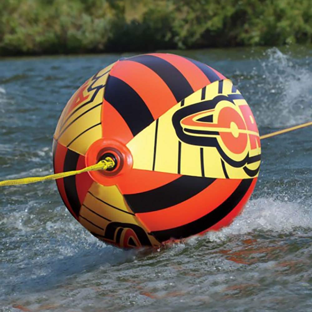 Airhead ORB Buzz Double Towable Tube Ball for Rope Lift to Reduce Water Spry, 60 ft with 4,100 lb Break Strength - Image 4
