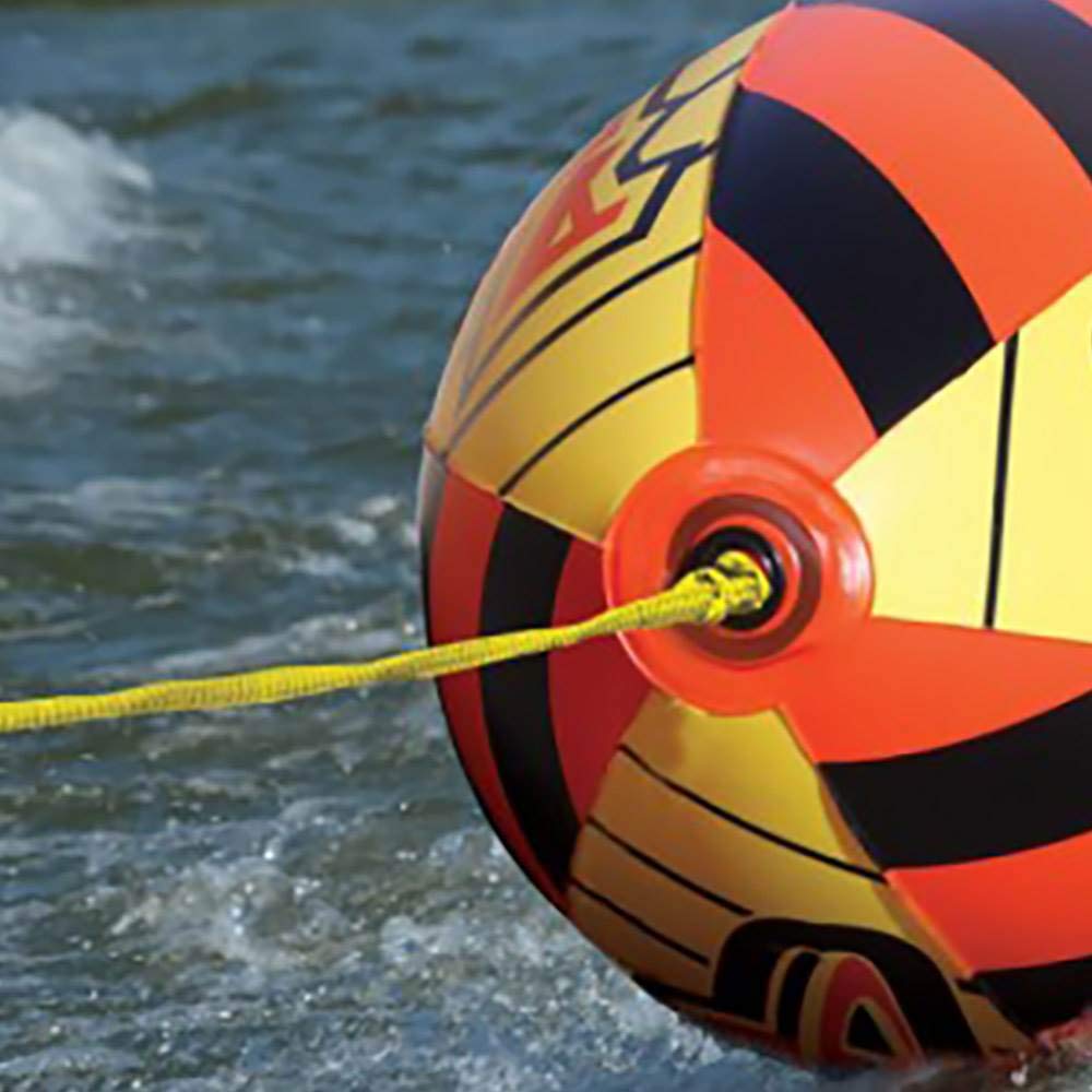 Airhead ORB Buzz Double Towable Tube Ball for Rope Lift to Reduce Water Spry, 60 ft with 4,100 lb Break Strength - Image 5