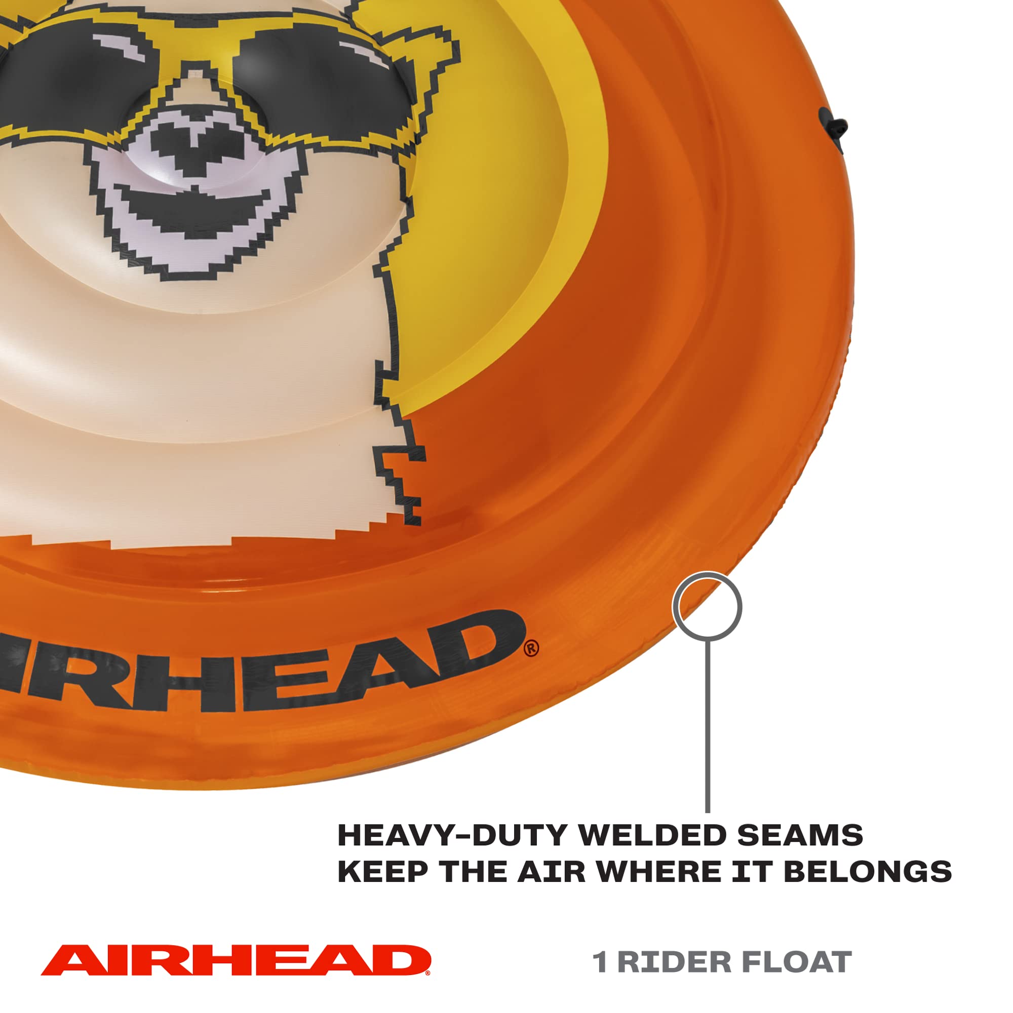 Airhead Pixelated Inflatable Pool Float | Multiple Styles Available - Image 3