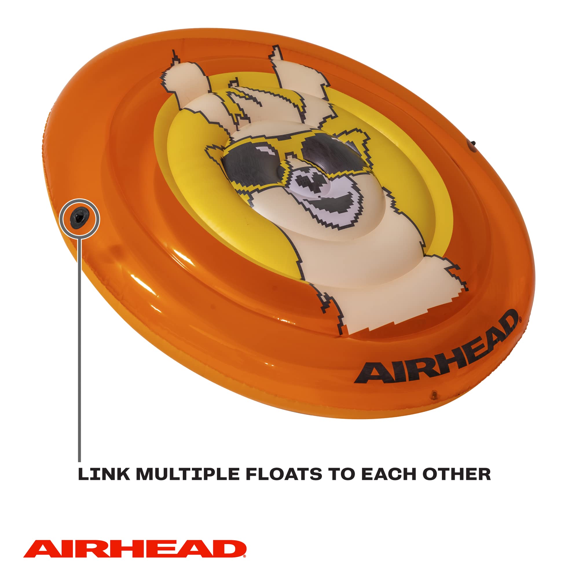 Airhead Pixelated Inflatable Pool Float | Multiple Styles Available - Image 4