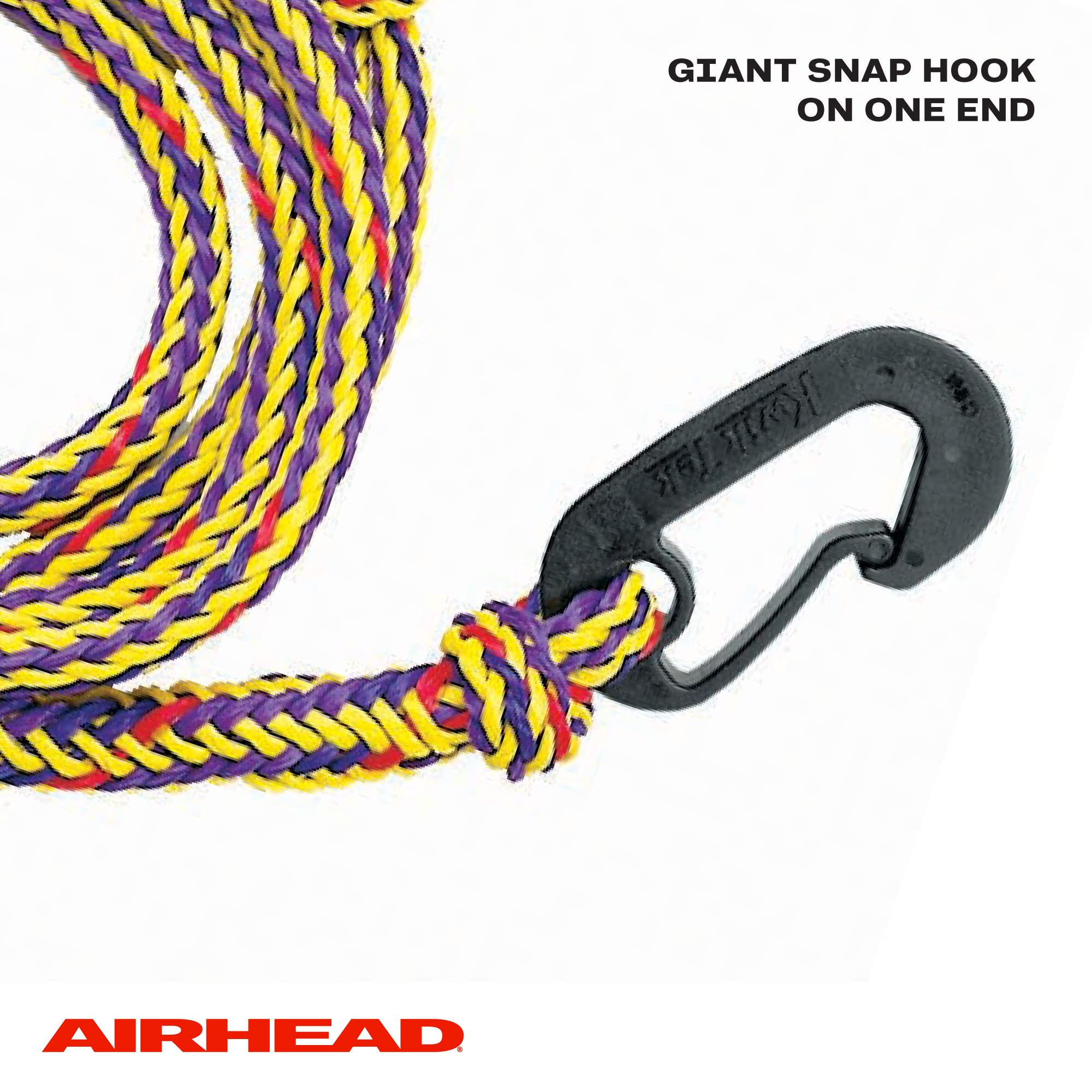 Airhead PWC Boat Dock Line, 7-Feet, Pack of 2, yellow / Black For Watercraft - Image 4