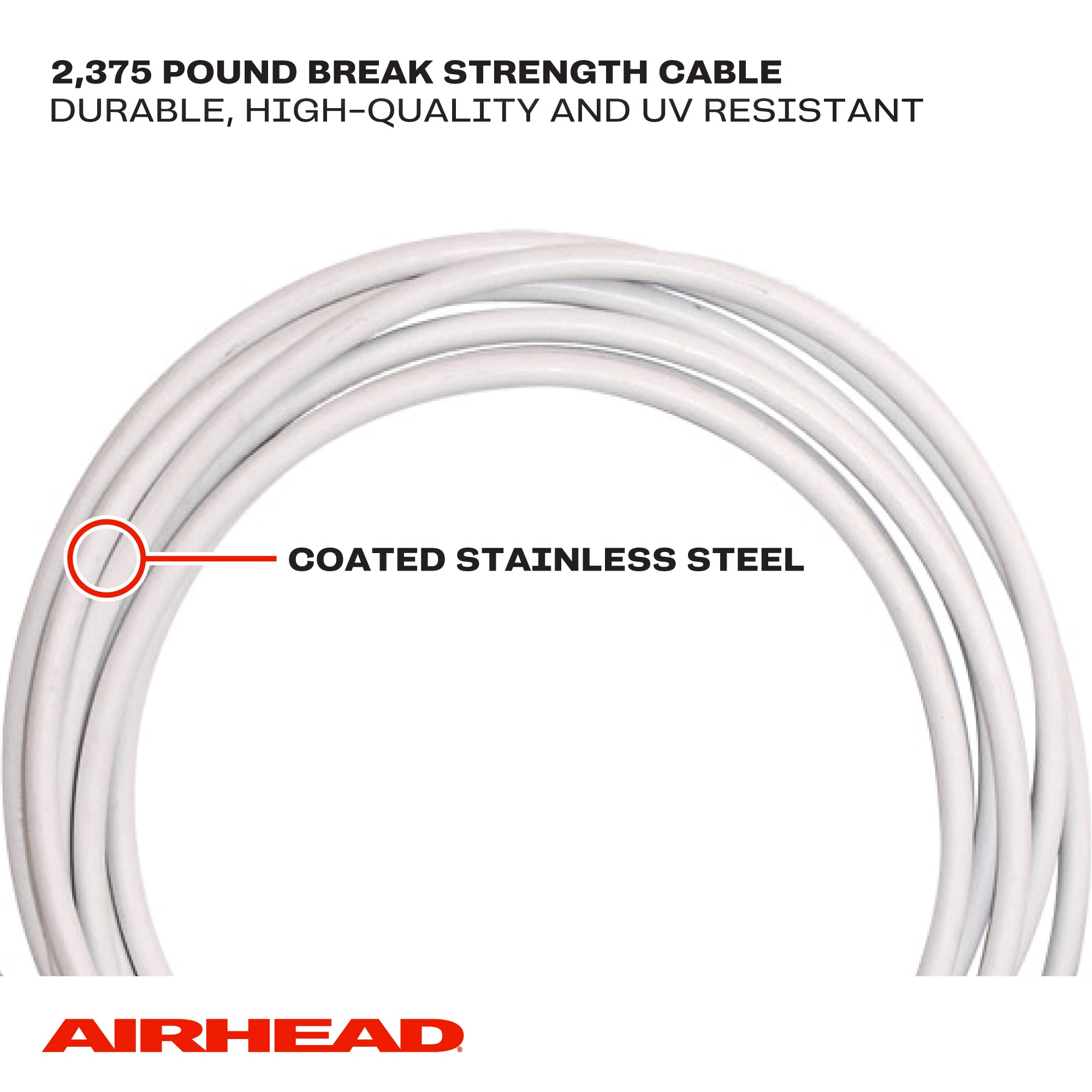 Airhead Self Centering Cable Tow Harness for 1-2 Rider Towable Tubes, Water Skis and Wakeboards, 14-Feet - Image 5