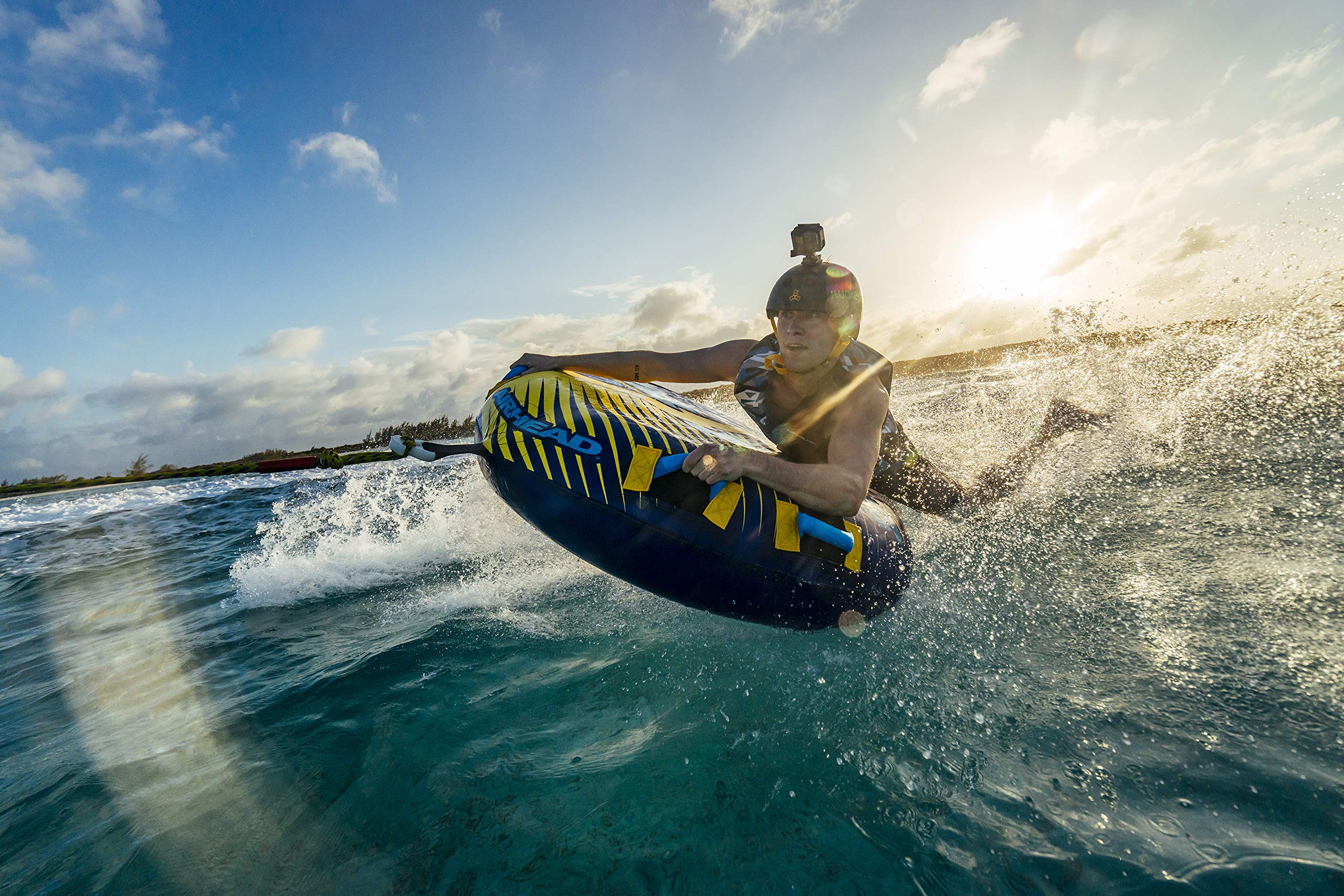Airhead Strike, 1 Rider Towable Tube for Boating - Image 4