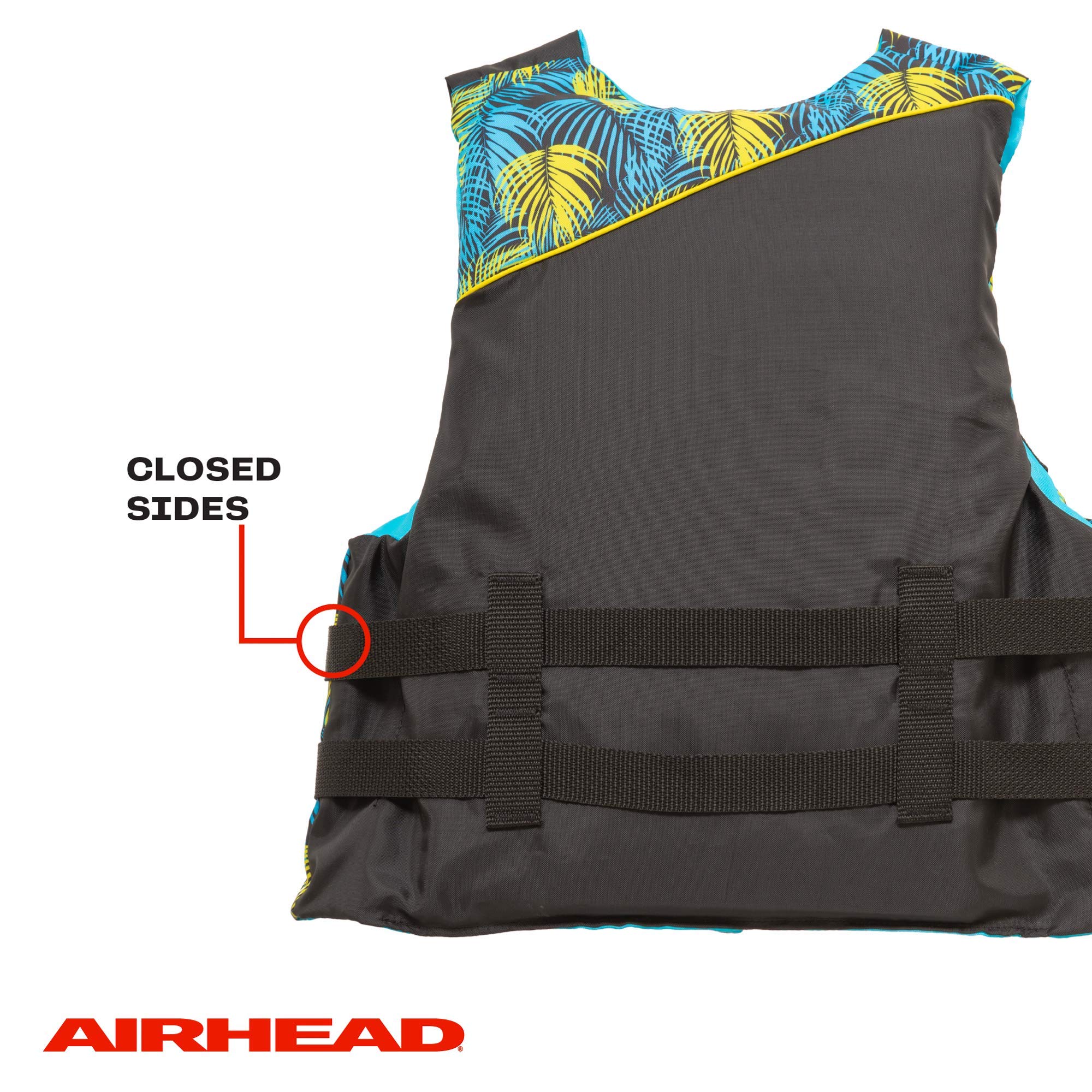 Airhead Tropic Life Jacket | Closed Sided PFD | Child, Youth and Adult - Image 3