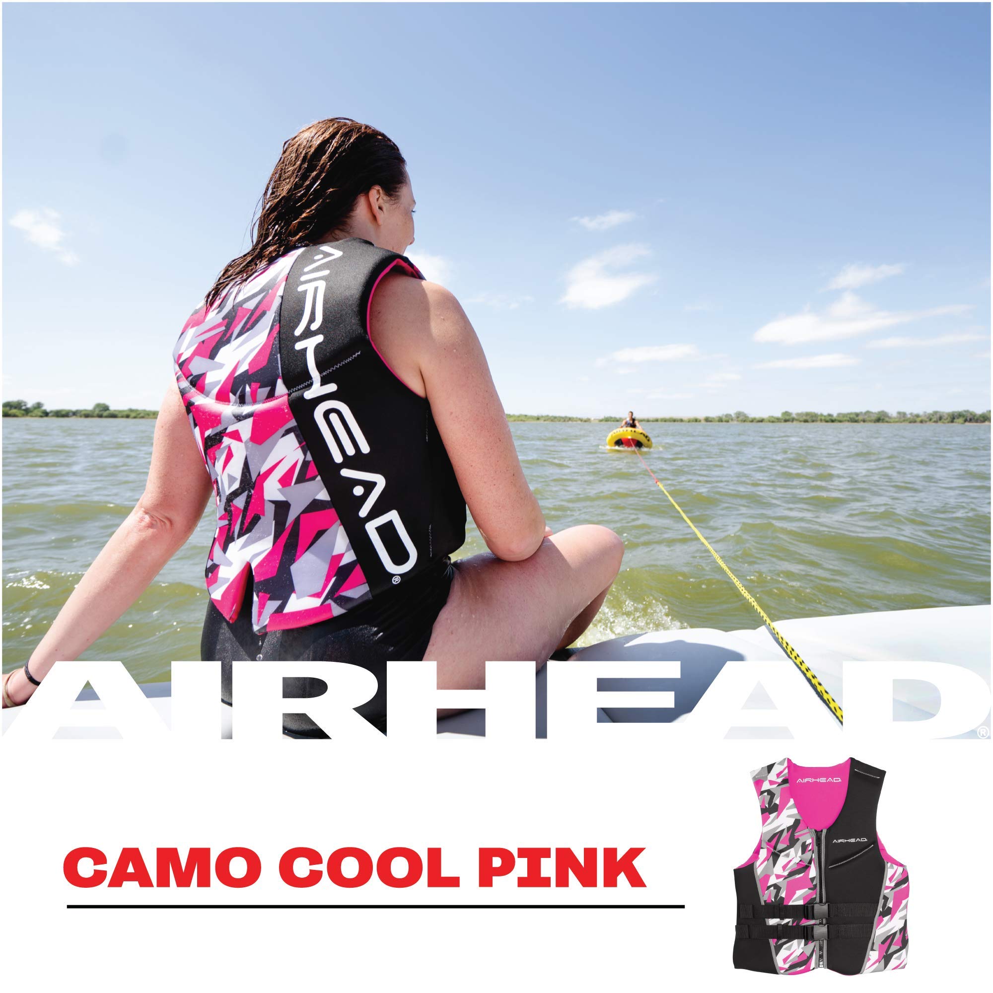 Airhead Women's CAMO COOL Kwik-Dry Neolite Flex Life Jacket, US Coast Guard Approved - Image 5