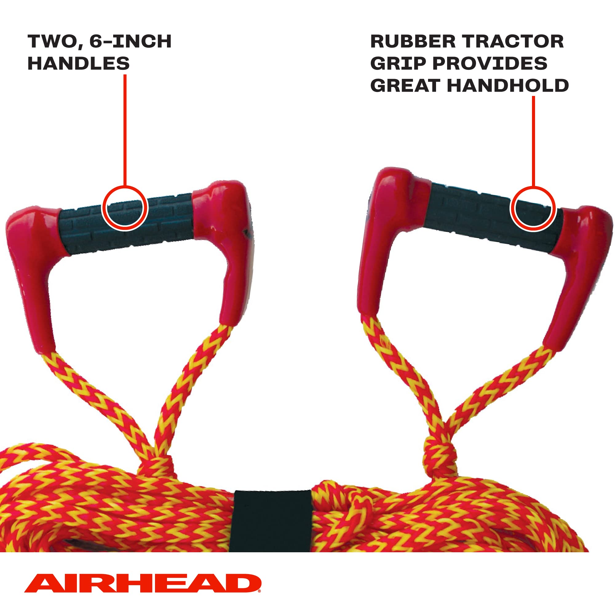 NEW AIRHEAD DBL HANDLE SKI ROPE AHSR6 - Image 3