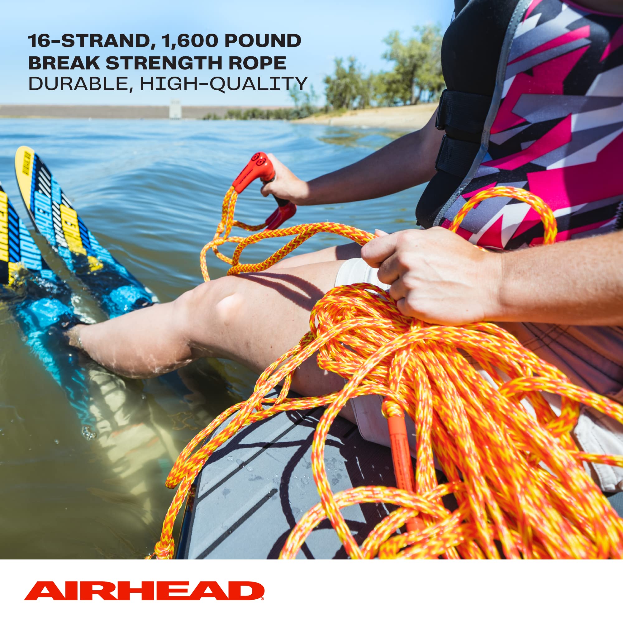 NEW AIRHEAD DBL HANDLE SKI ROPE AHSR6 - Image 4