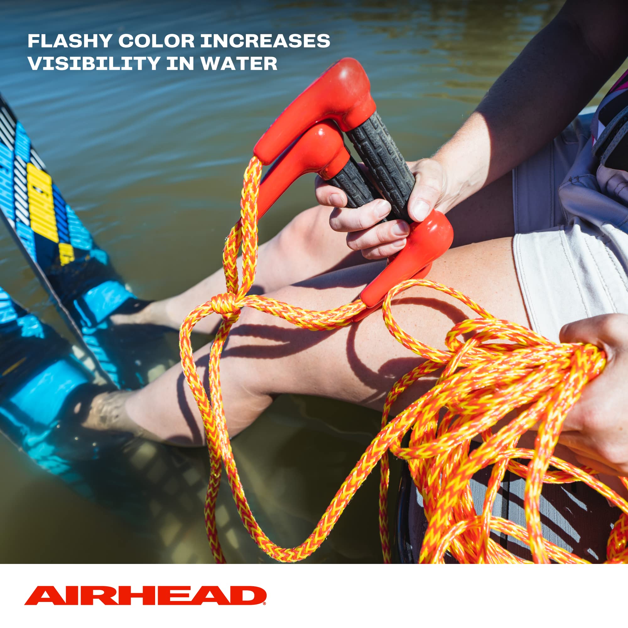 NEW AIRHEAD DBL HANDLE SKI ROPE AHSR6 - Image 6