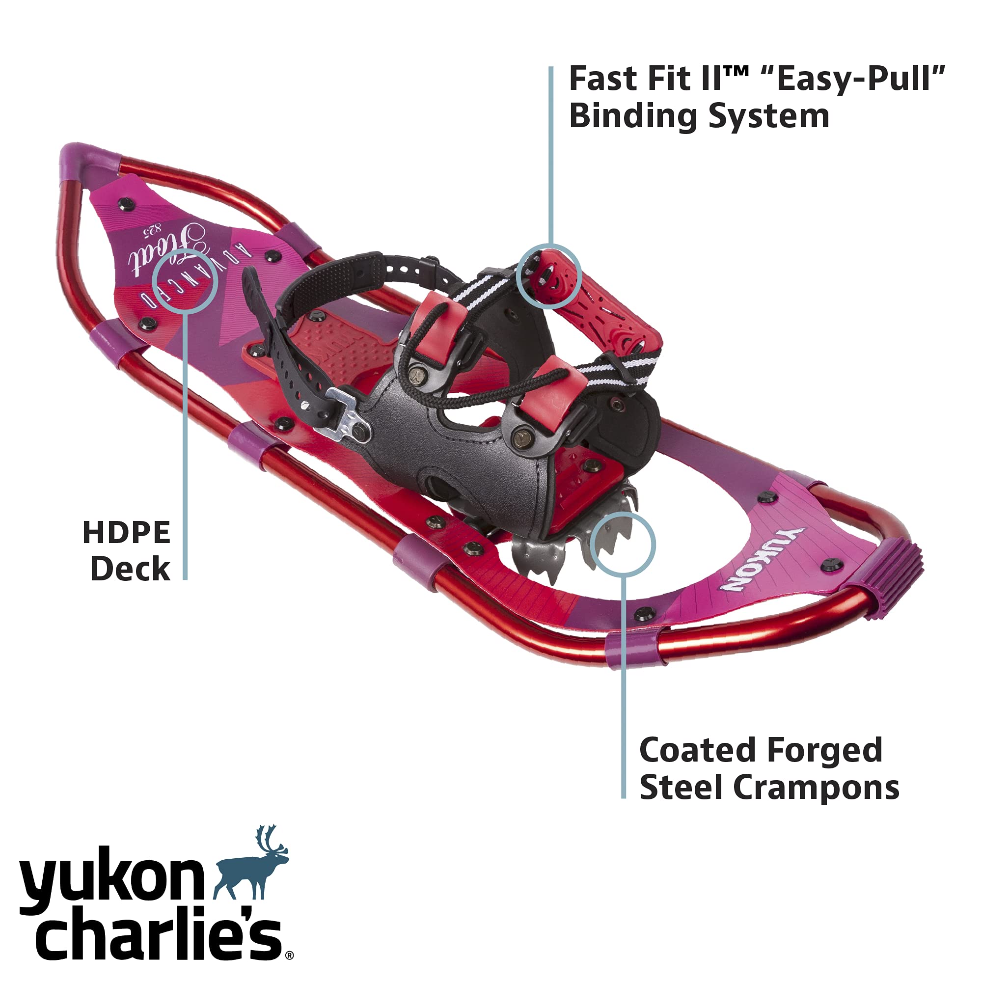 Yukon Charlie's Advanced Float Women's Snowshoe, Various Sizes - Image 4