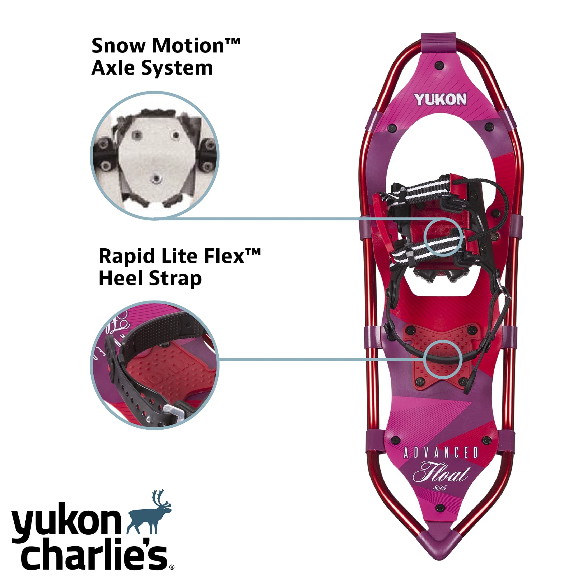 Yukon Charlie's Advanced Float Women's Snowshoe, Various Sizes - Image 5