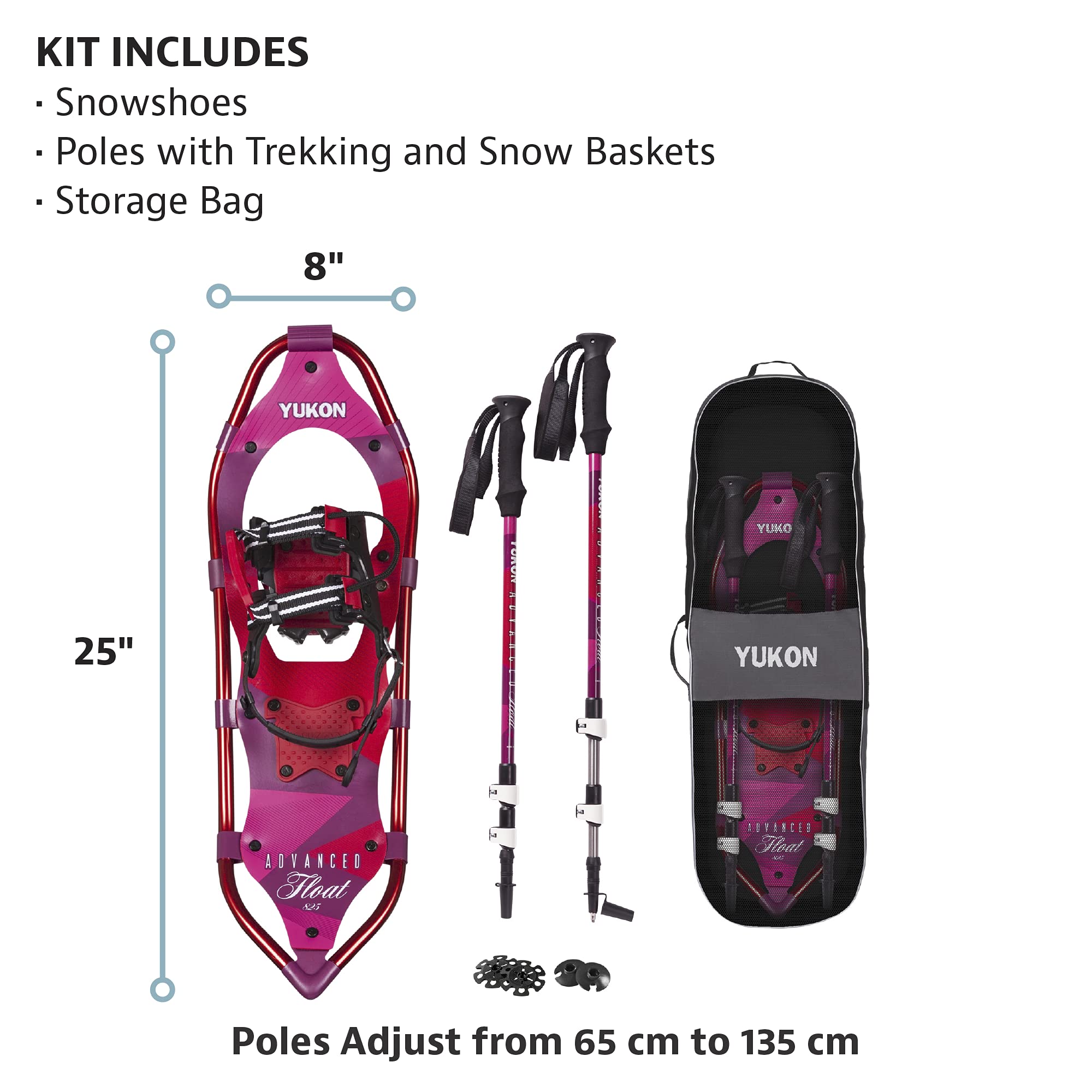 Yukon Charlie's Advanced Float Women's Snowshoe, Various Sizes - Image 6