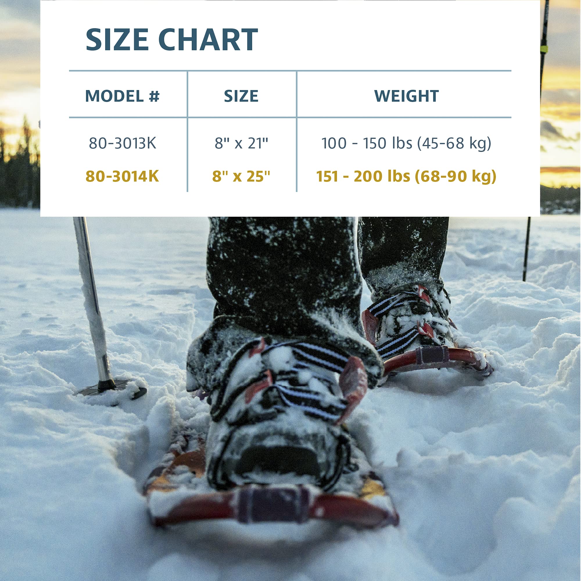 Yukon Charlie's Advanced Float Women's Snowshoe, Various Sizes - Image 8