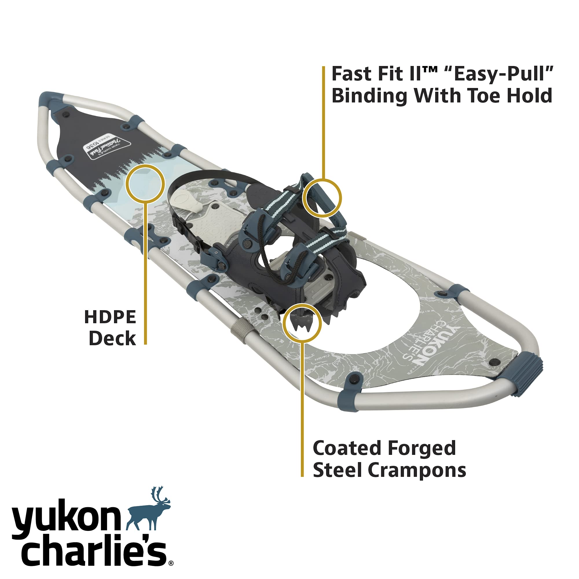 Yukon Charlie's National Park Snowshoe Kit - Image 3
