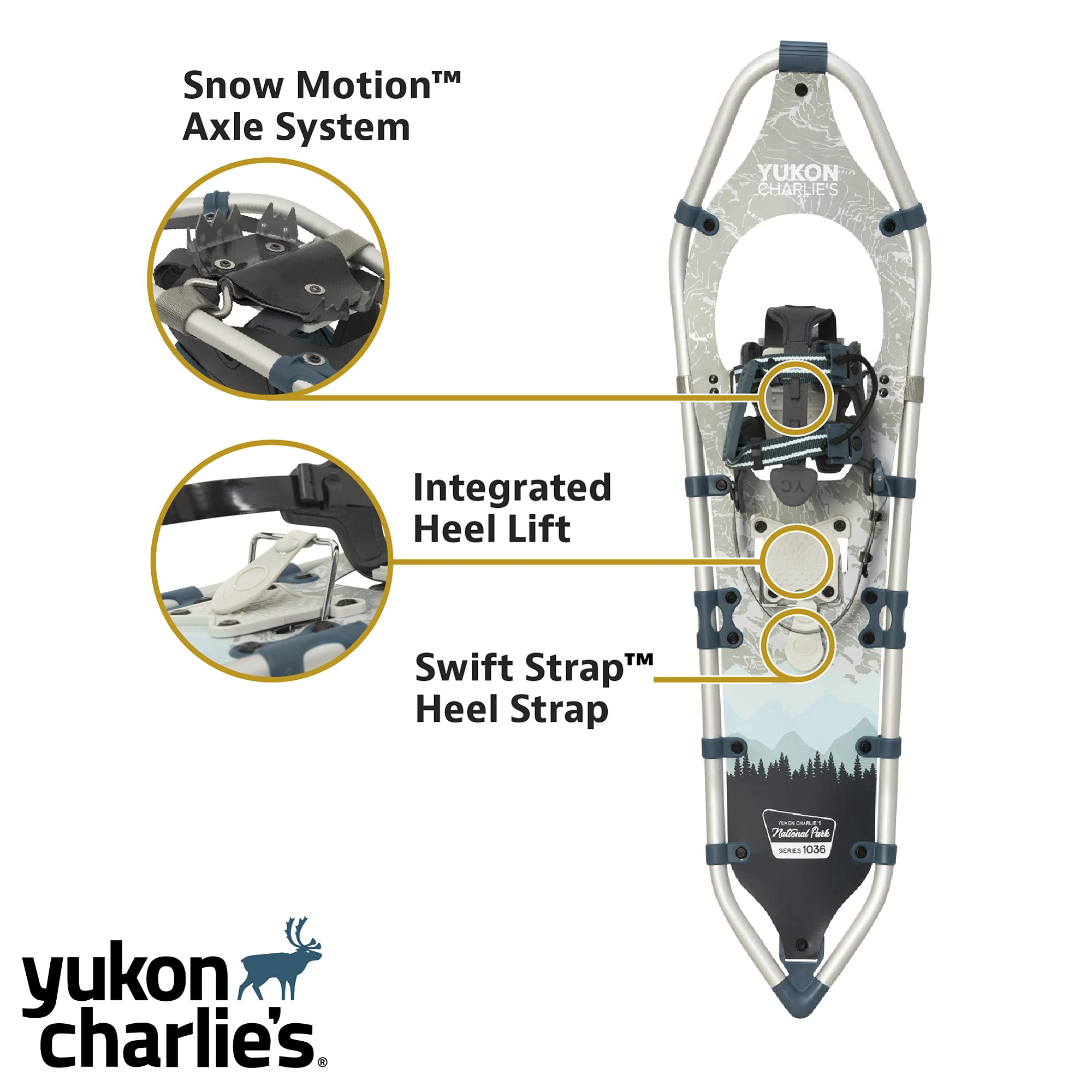 Yukon Charlie's National Park Snowshoe Kit - Image 4